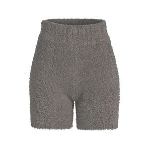 SKIMS COZY KNIT SHORT | SMOKE